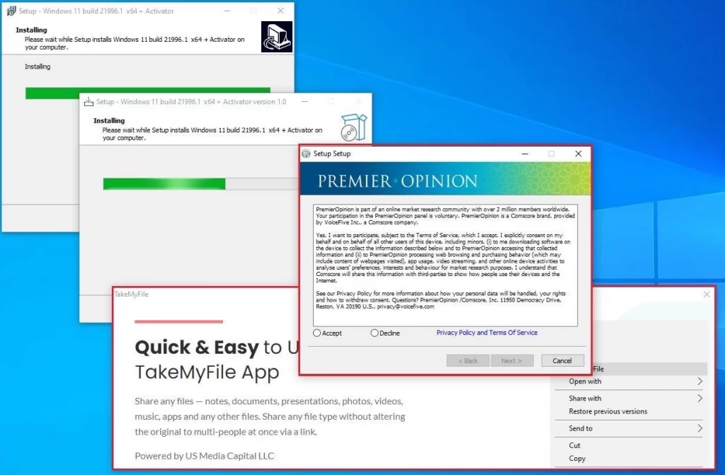 Windows 11 scam example 3